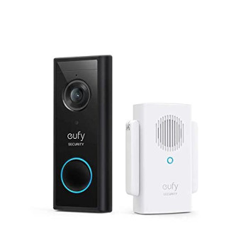 Best Battery-Powered Doorbell Camera: Eufy Security 2K (Battery Model) 