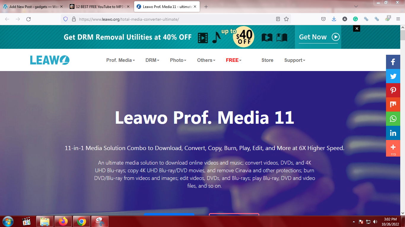 Leawo Prof. Media 11